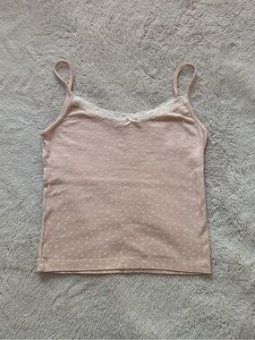 Brandy Melville pink floral top